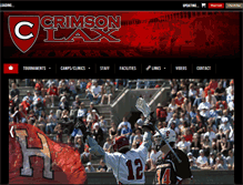 Tablet Screenshot of crimsonlax.com